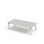 Bord Helmi akustikklaminat 160x80 cm svart mansjett