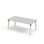 Bord Helmi akustikklaminat 160x80 cm svart mansjett