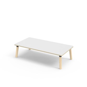Bord Helmi akustikklaminat 160x80 cm svart mansjett