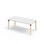 Bord Helmi akustikklaminat 160x80 cm svart mansjett
