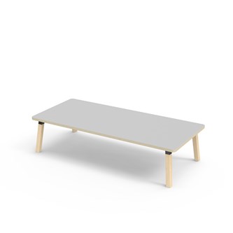 Bord Helmi akustikklaminat 180x80 cm svart mansjett