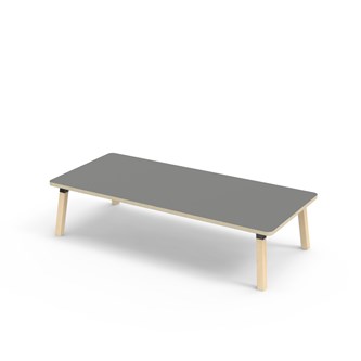 Bord Helmi akustikklaminat 180x80 cm svart mansjett