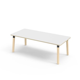 Bord Helmi akustikklaminat 180x80 cm svart mansjett