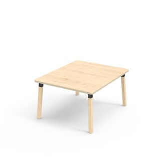 Bord Helmi FSC akustikklaminat 100x120 cm svart mansjett