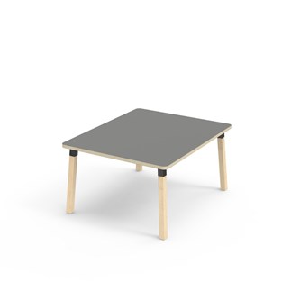 Bord Helmi FSC akustikklaminat 100x120 cm svart mansjett