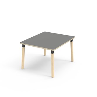 Bord Helmi FSC akustikklaminat 100x120 cm svart mansjett