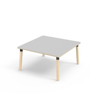 Bord Helmi FSC akustikklaminat 120x120 cm svart mansjett