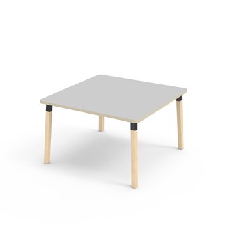 Bord Helmi FSC akustikklaminat 120x120 cm svart mansjett