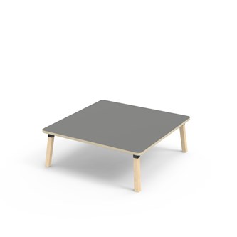 Bord Helmi FSC akustikklaminat 120x120 cm svart mansjett