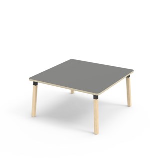 Bord Helmi FSC akustikklaminat 120x120 cm svart mansjett