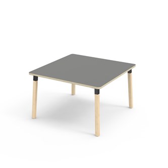 Bord Helmi FSC akustikklaminat 120x120 cm svart mansjett