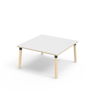 Bord Helmi FSC akustikklaminat 120x120 cm svart mansjett