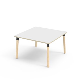 Bord Helmi FSC akustikklaminat 120x120 cm svart mansjett