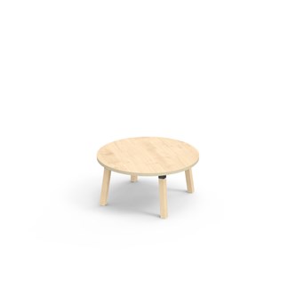 Bord Helmi laminat Ø90 cm svart mansjett