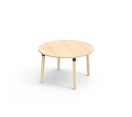 Bord Helmi HT Ø120 cm svart mansjett