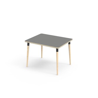 Bord My akustikklaminat 100x80 cm svart mansjett