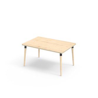Bord My laminat  120x80 cm svart mansjett