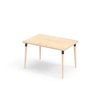 Bord My laminat  120x80 cm svart mansjett