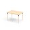 Bord My laminat  120x80 cm svart mansjett