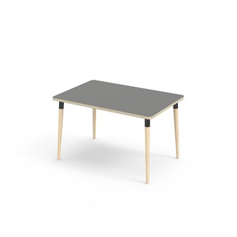 Bord My laminat  120x80 cm svart mansjett