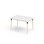 Bord My laminat  120x80 cm svart mansjett