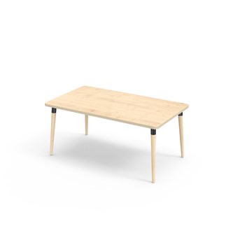 Bord My FSC HT 140x80 cm svart mansjett