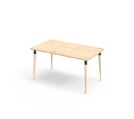 Bord My FSC HT 140x80 cm svart mansjett