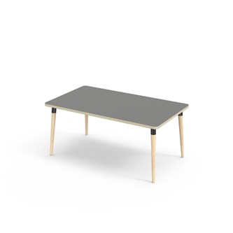 Bord My FSC HT 140x80 cm svart mansjett