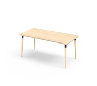 Bord My laminat  160x80 cm svart mansjett