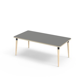 Bord My laminat  160x80 cm svart mansjett