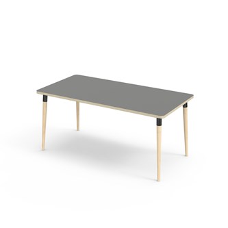 Bord My laminat  160x80 cm svart mansjett