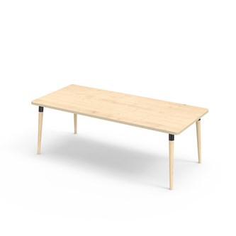 Bord My HT 180x80 cm svart mansjett