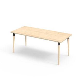 Bord My HT 180x80 cm svart mansjett
