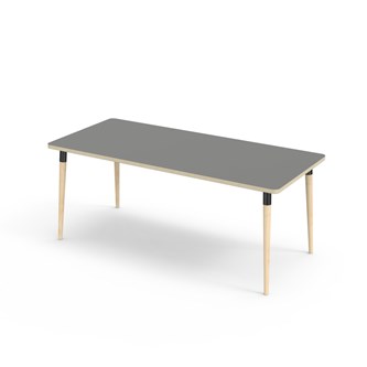 Bord My HT 180x80 cm svart mansjett