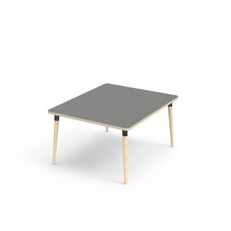 Bord My FSC akustikklaminat 100x120 cm svart mansjett