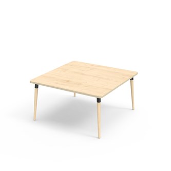 Bord My HT 120x120 cm svart mansjett