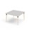 Bord My HT 120x120 cm svart mansjett