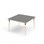 Bord My HT 120x120 cm svart mansjett