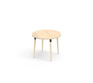 Bord My HT Ø 90 cm svart mansjett
