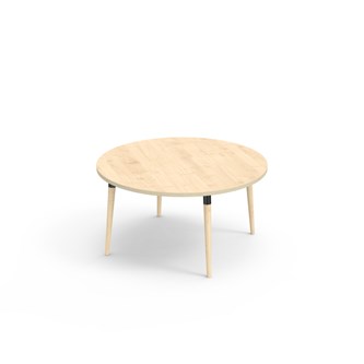Bord My HT Ø 120 cm svart mansjett
