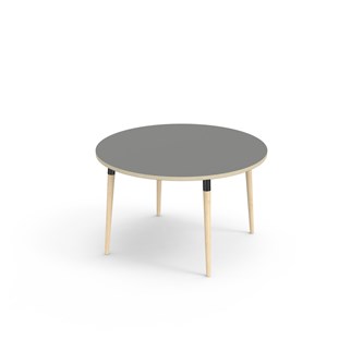 Bord My HT Ø 120 cm svart mansjett