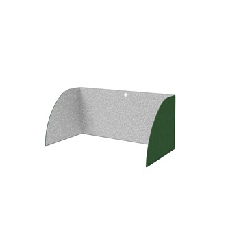 Saga bordskjerm B110xD50xH50 cm