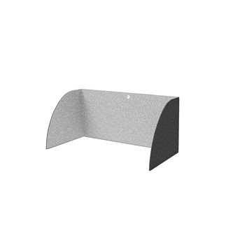 Saga bordskjerm B110xD50xH50 cm