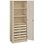 Norden materialskap 12 skuffer 80x47x210 cm bjørk
