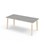 Bord Helmi linoleum 180x80 cm hvit mansjett