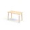 Bord Helmi HT 120x60 cm hvit mansjett