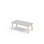 Bord Helmi HT 120x60 cm hvit mansjett