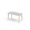 Bord Helmi HT 120x60 cm hvit mansjett