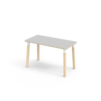Bord Helmi HT 120x60 cm hvit mansjett
