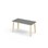 Bord Helmi HT 120x60 cm hvit mansjett